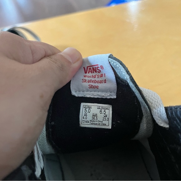 VANS Off The Wall Skateboard Sneakers High - Picture 4 of 6